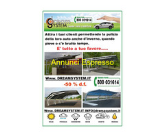 Coperture box camper-Pensiline auto e antigrandine