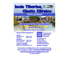 Isola Tiberina e Ghetto Ebraico - Visita guidata