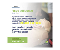 CorsoCorso di aggiornamento Primo Soccorso