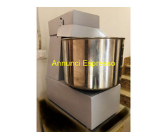 Impastatrice a spirale in acciaio inox, vasca 25k