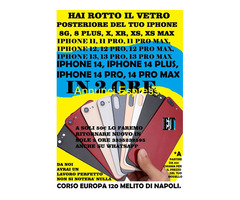VETRO BACK CARCASSA SCOCCA IPHONE X, XS, XR XS MAX