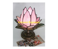 Lampada Tiffany Fiore di Loto Rosa Miglior Prezzo