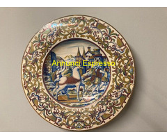 Antico piatto a Lustro Alfredo Santarelli