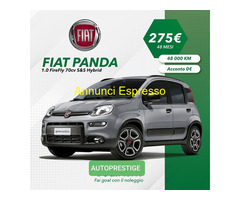 FIAT PANDA 1.0 FireFly 70 CV S&S HYBRID Noleggio a Lungo Termine