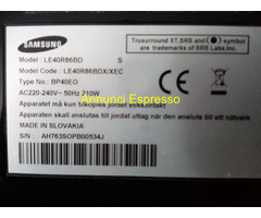 TV Samsung pezzi di ricambio  LE40R86BDX / XEC