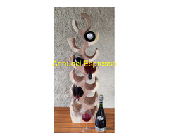 Portabottiglie Legno Etnico 12 bottiglie DaVinci