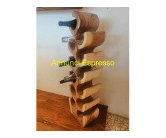 Portabottiglie Legno Etnico 12 bottiglie DaVinci