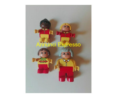 Vintage Lego Duplo  Lotto  Minifigures