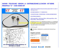 DISTRIBUZIONE 2.2 DICOR - KIT SERIE MODIFICA \