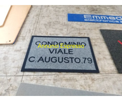 ZERBINI e TAPPETI PERSONALIZZATI ad intarsio