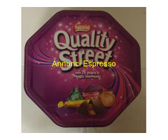 Quality Street scatola latta esagonale grande