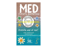 MED@EVENTS srl cerca  Animatore turistico nel settore Turismo con nessuna esperienza