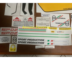 Gilera sp 02 kit adesivi nuovi