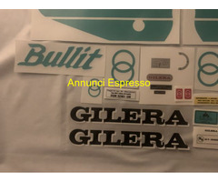 Gilera bullit 1 serie verde kit adesivi nuovi