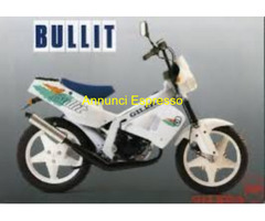 Gilera bullit bianco verde arancione kit adesivi
