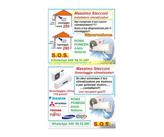 Montaggio condizionatore ardea tor san lorenzo mare