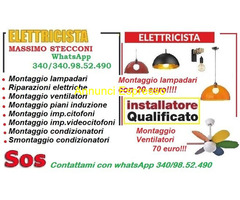 Montaggio piano induzione roma casal palocco