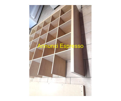 Libreria Ikea Kallax 5 x 5 effetto rovere 185 cm