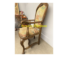 Antica poltrona Genova Luigi XIV, fine \'600, Itali
