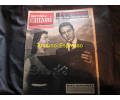 Riviste Sorrisi e Canzoni anni 50 .