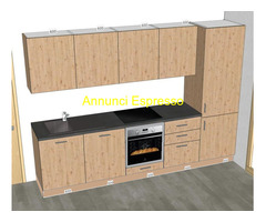 Cucina larice artigianale