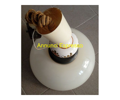 Lampadario in Vetro e Ceramica