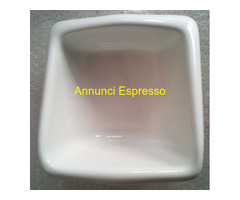 Portasapone Ceramica da incasso bianco in perfetto