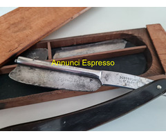 Set rasoio d\'epoca  mano libera con originali  lam