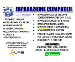 RIPARAZIONE SCHEDE MADRI NOTEBOOK MAC PLAYSTATION