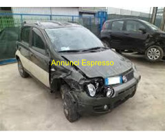 BARRE  TETTO PASSAMANO+CENTRALE X  FIAT PANDA 4X4