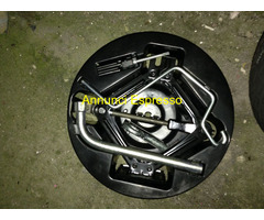 RUOTINO  SCORTA+KIT ATTREZ+MENSOLA-FIAT NEW PANDA