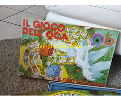 Gioco dell\'oca e giro del mondo vintage