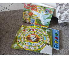 Gioco dell\'oca e giro del mondo vintage