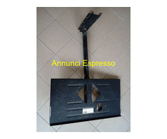 Staffa porta TV da soffitto in metallo misure alte