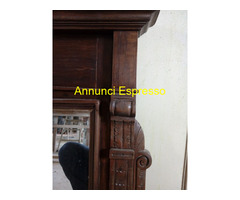 Specchiera Antica in Legno divisibile