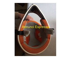 Casco moto cross con visiera intercambiabile