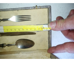 Posate in Argento e Acciaio tris Antichi completi