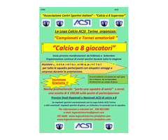 Calcio a otto giocatori : Campionato 2025/26