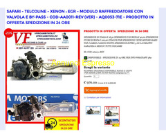 EGR - MODULO RAFFREDDATORE CON VALVOLA E BY-PASS