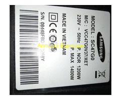 Aspirapolvere Samsung senza sacco 1.400 W