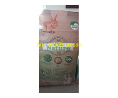 Sacchetti di pellet per conigli nani