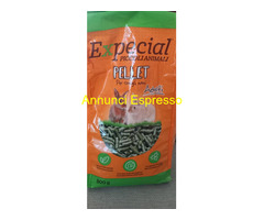 Sacchetti di pellet per conigli nani