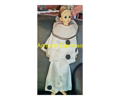 Grande Pierrot bambola  vintage  MIGLIORATI  1977