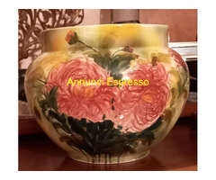 Cachepot in ceramica “La Vittoria” Mondovì  anni \'