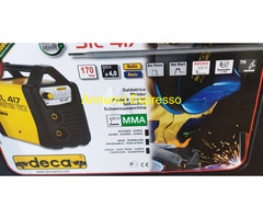 Saldatrice Inverter sil 417 + Elmetto w2 x saldatu