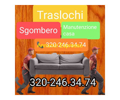 Traslochi e piccoli manutenzione per casa