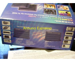 Sistema trasmissione audio/video wi-fi