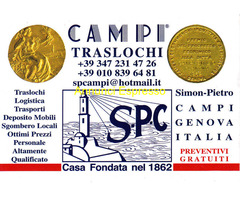 Traslochi Campi® - Casa Fondata Nel 1862®