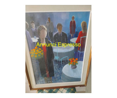 Quadro dipinto Fantuzzi  50x70  con certificato
