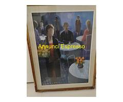 Quadro dipinto Fantuzzi  50x70  con certificato